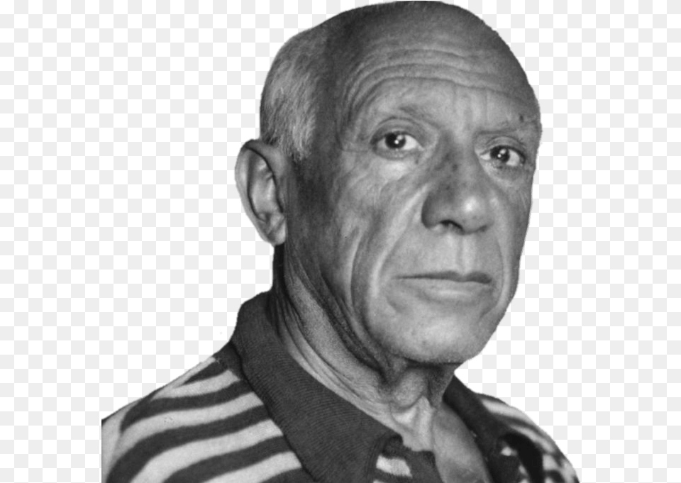 Pablo Picasso Portrait Pablo Picasso No Background, Adult, Photography, Person, Man Png Image