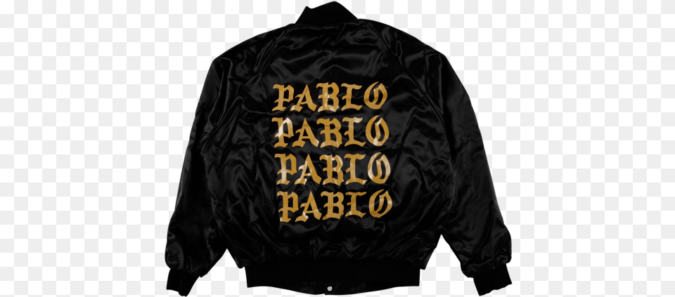 Pablo Satin Bomber Detroit Sweatshirt, Clothing, Coat, Jacket, Hoodie Free Png Download
