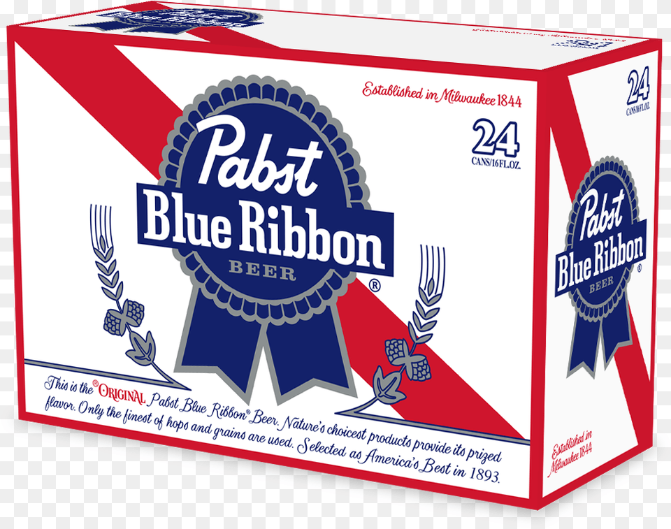 Pabst Blue Ribbon C Pabst Blue Ribbon, Logo, Box Png