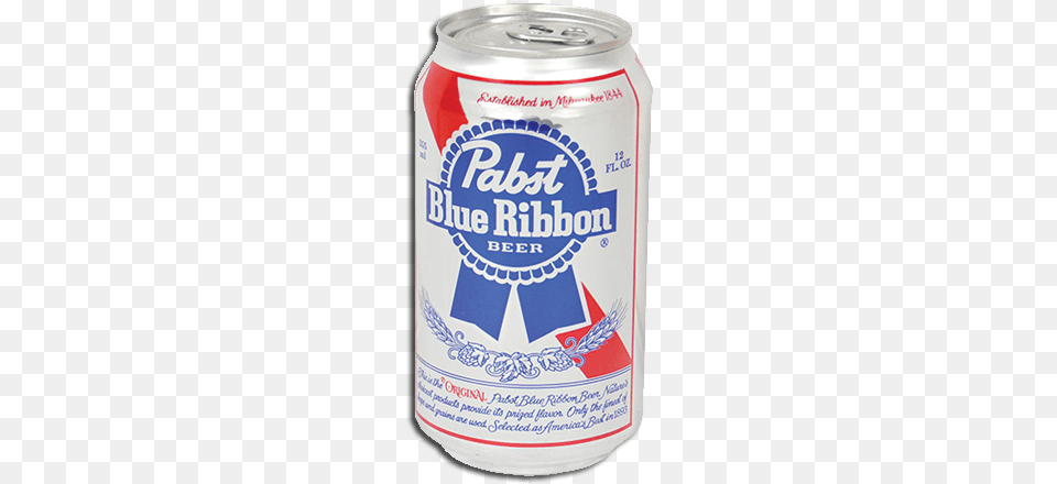 Pabst Blue Ribbon Can Safe Pabst Blue Ribbon 12 Oz, Alcohol, Beer, Beverage, Lager Png Image