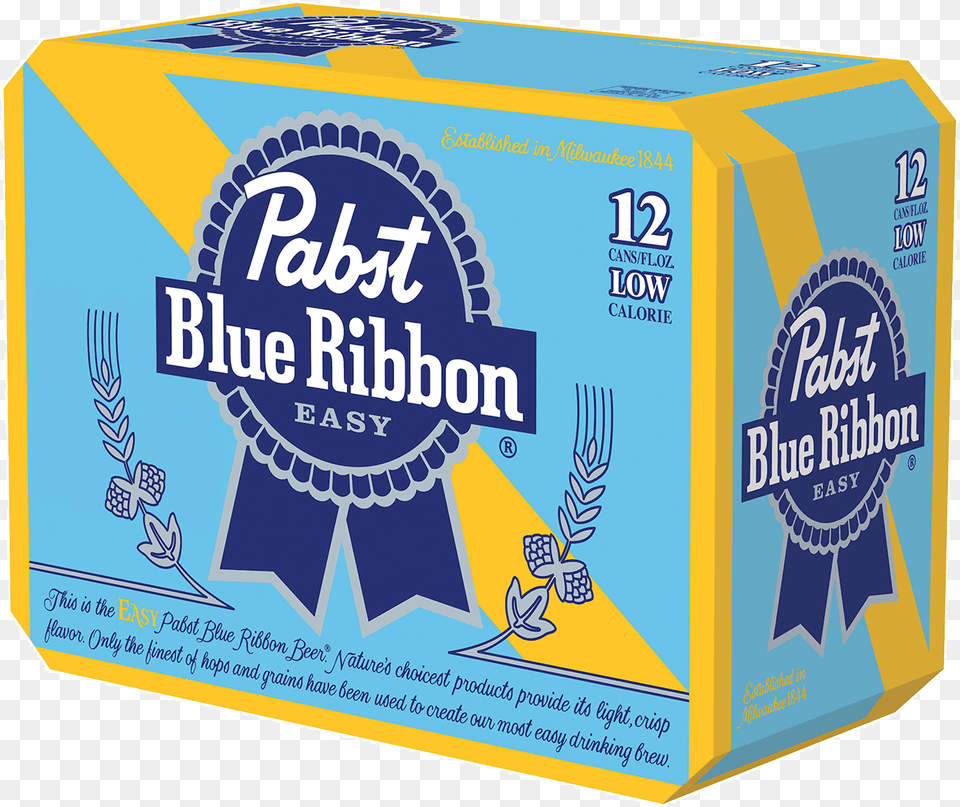Pabst Blue Ribbon Easy Phillips Alehouse And Grill, Box, Cardboard, Carton Free Png