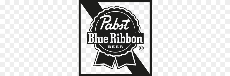 Pabst Blue Ribbon Logo, Badge, Symbol Free Png Download