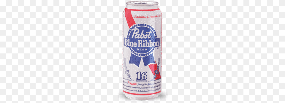 Pabst Blue Ribbon Pbr Tall Boy Can, Alcohol, Beer, Beverage, Lager Free Transparent Png