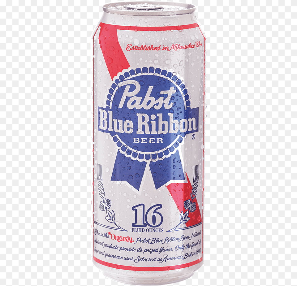 Pabst Blue Ribbon Team Cone Pabst Beer, Alcohol, Beverage, Lager, Can Free Png Download