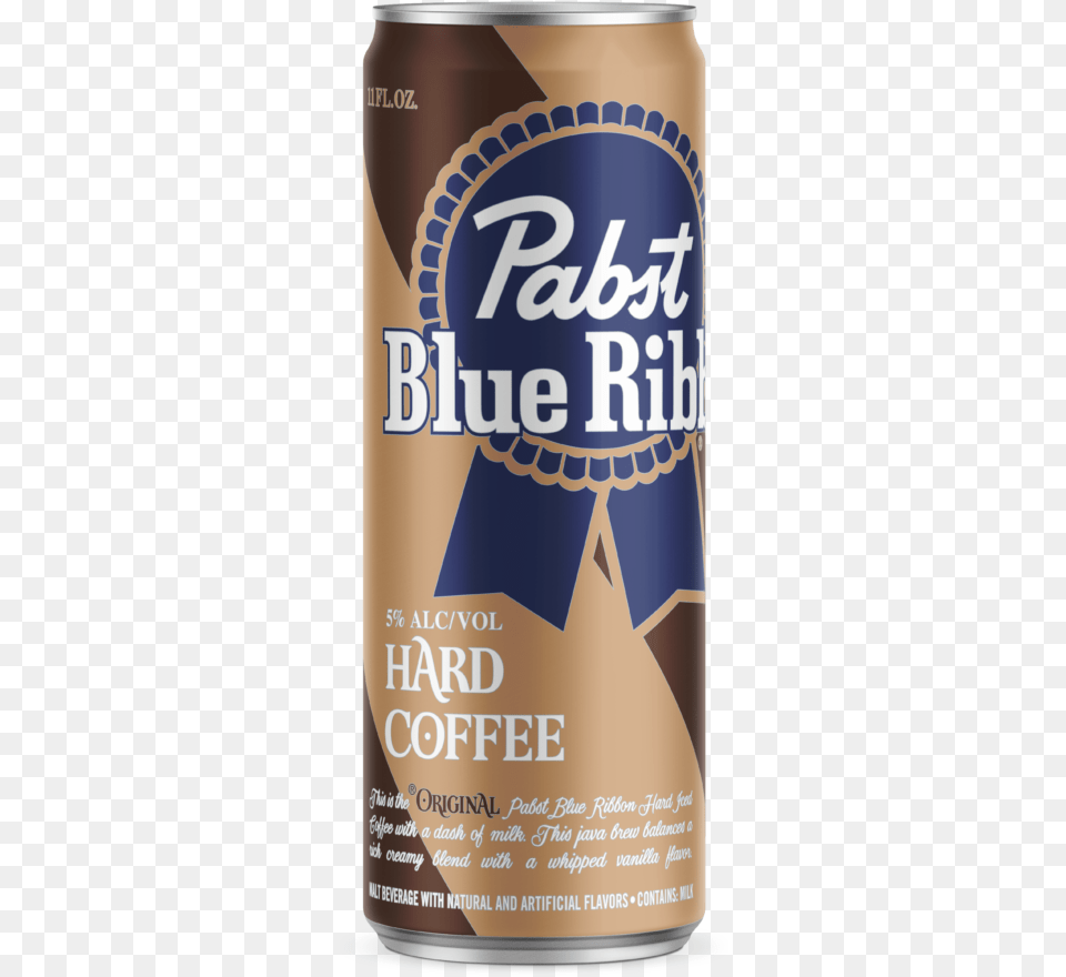 Pabst Hard Coffee Pabst Blue Ribbon, Alcohol, Beer, Beverage, Lager Free Transparent Png