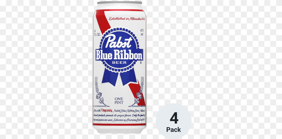 Pabst Pabst Blue Ribbon Cans, Alcohol, Beer, Beverage, Lager Png Image