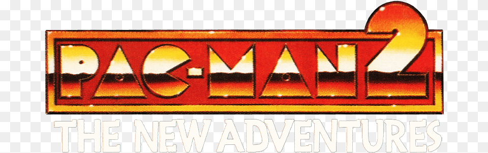 Pac Man 2 The New Adventures Logo By Ringostarr39 D7ufd0s Pacman 2 New Adventures, Scoreboard Free Png