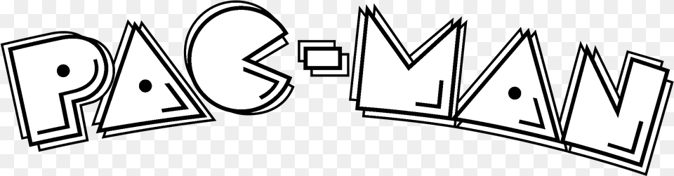 Pac Man, Logo, Stencil Free Png