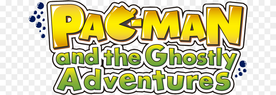 Pac Man And The Ghostly Adventures Logo Pac Man And The Ghostly Adventures Logo Transparent, Dynamite, Weapon, Text Png
