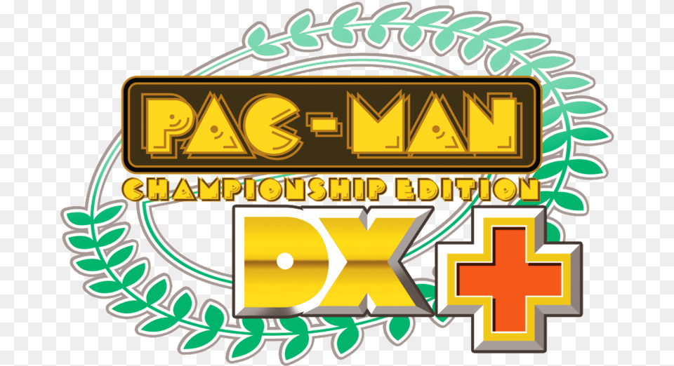 Pac Man Championship Edition Dx Logo, Symbol, First Aid Free Png