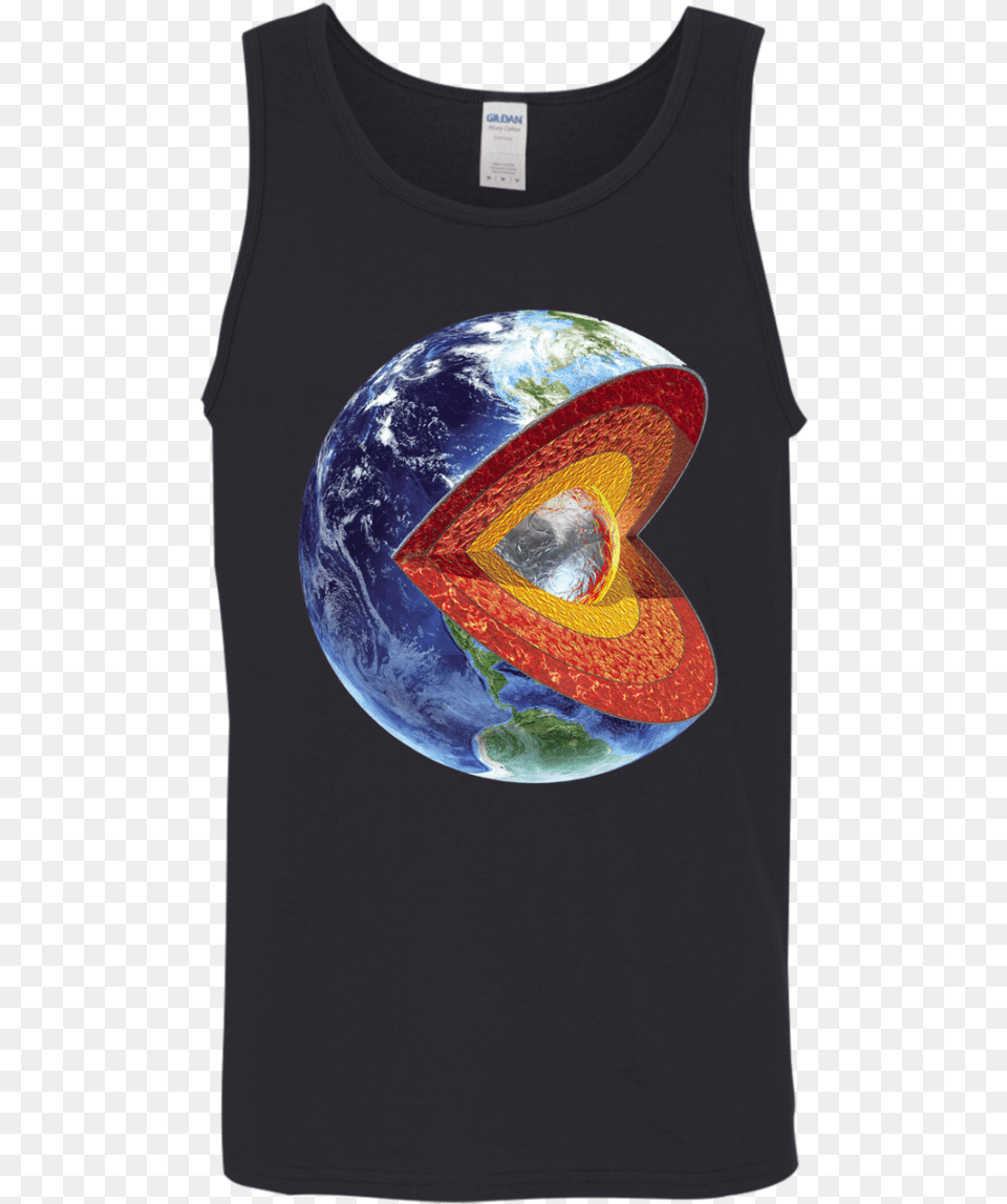 Pac Man Earth Space Shirt Earth, Clothing, T-shirt, Tank Top, Astronomy Free Png