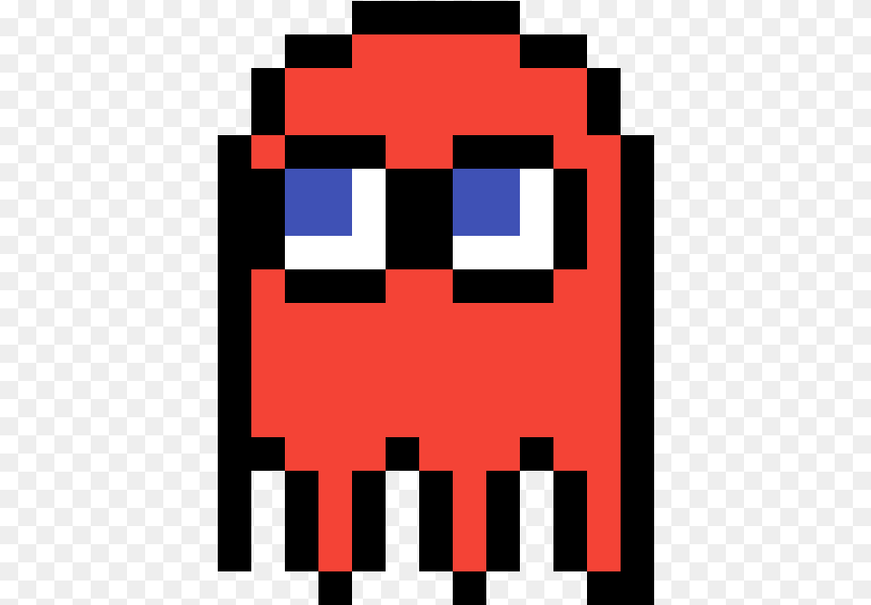 Pac Man Ghost Blue Slime Pixel Art, First Aid Png Image