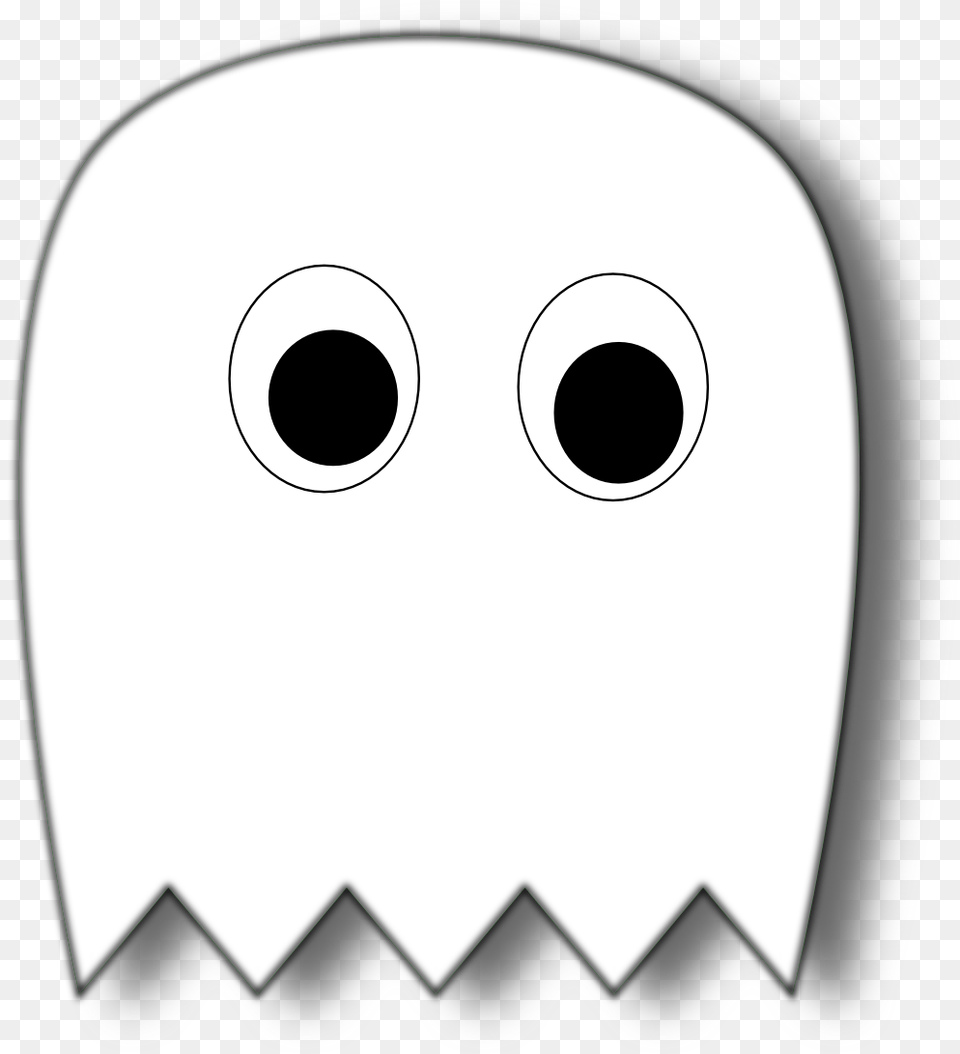 Pac Man Ghost Coloring Page Free Transparent Png