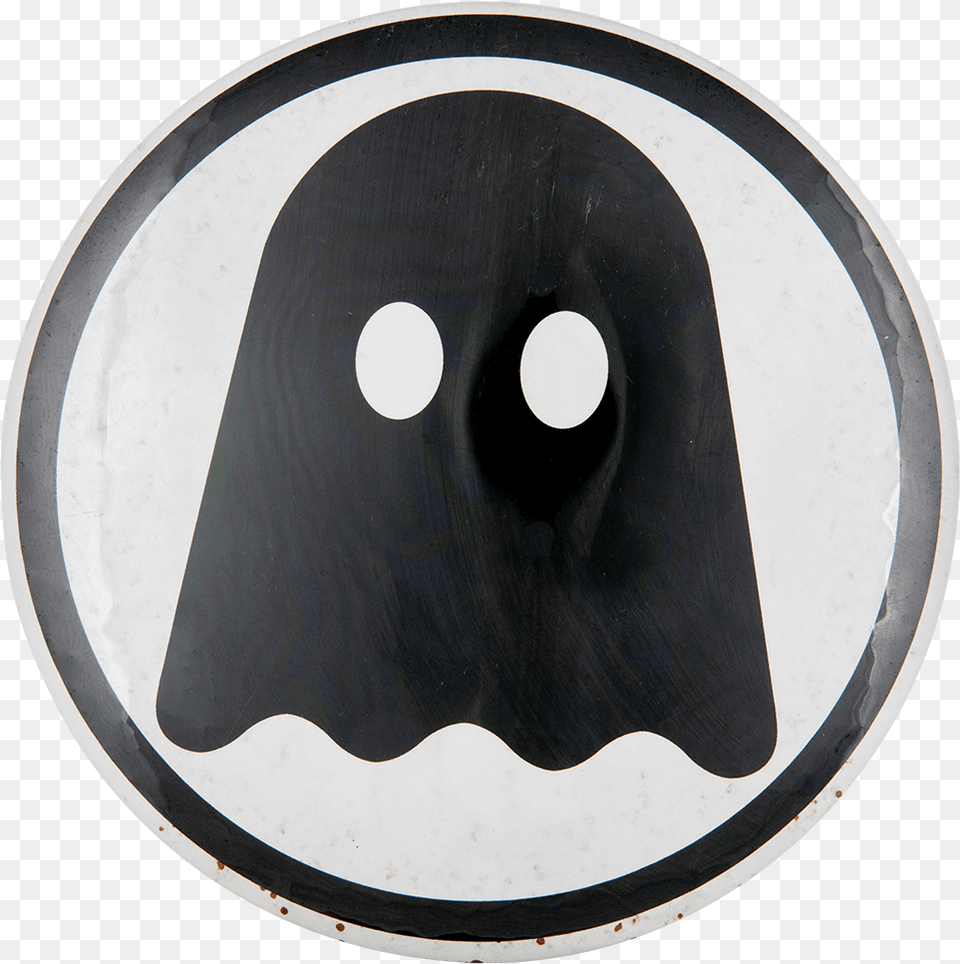 Pac Man Ghost Entertainment Button Museum Circle, Accessories, Buckle, Logo, Symbol Free Png Download
