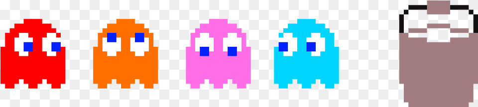 Pac Man Ghost Pixel Free Png Download