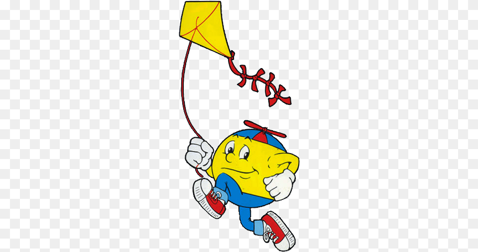 Pac Man Jr Pac Man, Toy, Kite Free Transparent Png