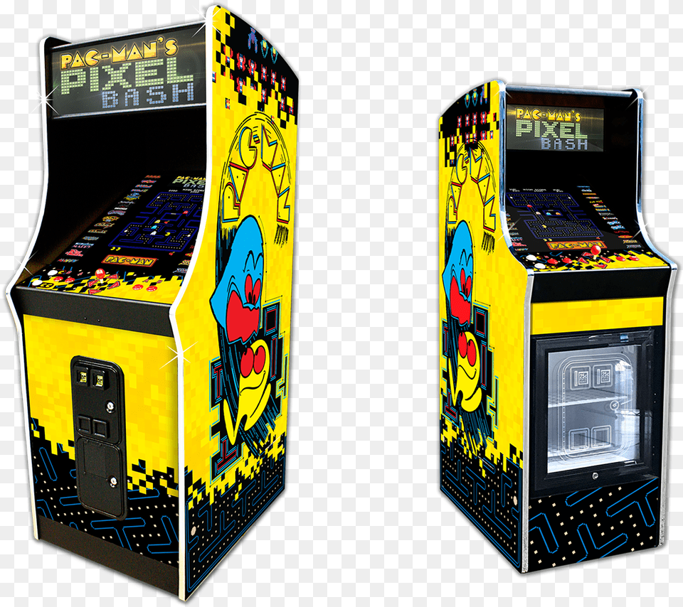 Pac Man S Pixel Bash, Arcade Game Machine, Game, Person Png Image