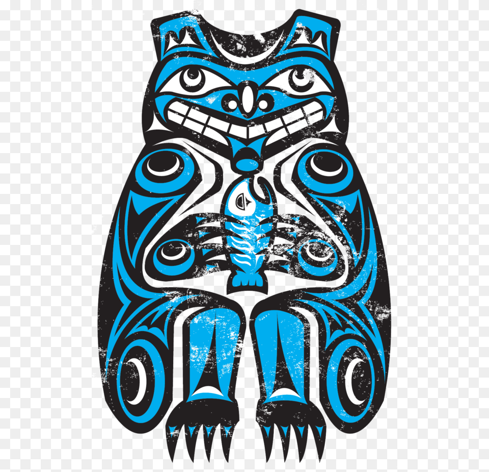 Pacific Northwest Native American Art Native American Bear Design, Architecture, Emblem, Pillar, Symbol Free Png