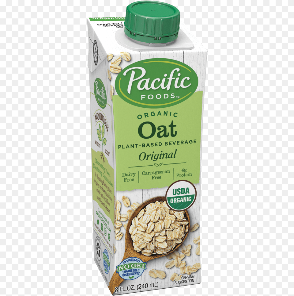 Pacific Oat Milk, Breakfast, Food, Oatmeal, Produce Free Png Download