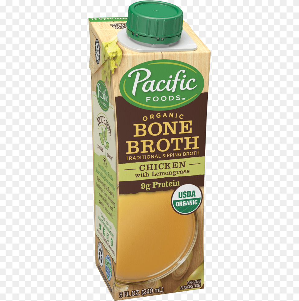 Pacific Organic Chicken Bone Broth With Sea Salt Free Png Download