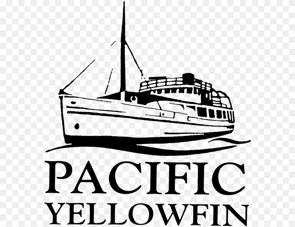 Pacific Yellowfin Charters, Gray Free Png Download