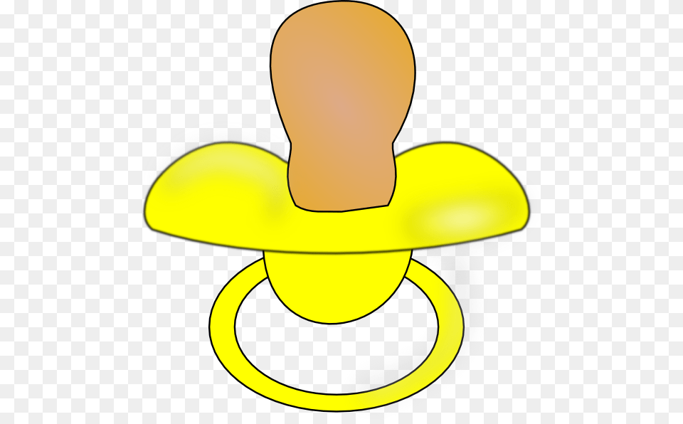 Pacifier Yellow Svg Clip Arts Pacifier Clip Art, Toy, Smoke Pipe Free Png