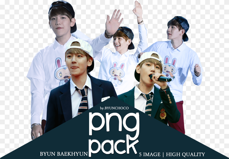Pack Baekhyun Show By Byunchoco Poster, Person, Baseball Cap, People, Hat Png