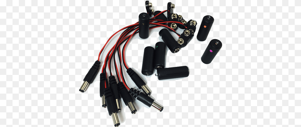 Pack Color Assortment Of Mel Led Lights And 9 Volt Speaker Wire, Adapter, Electronics, Appliance, Blow Dryer Free Png