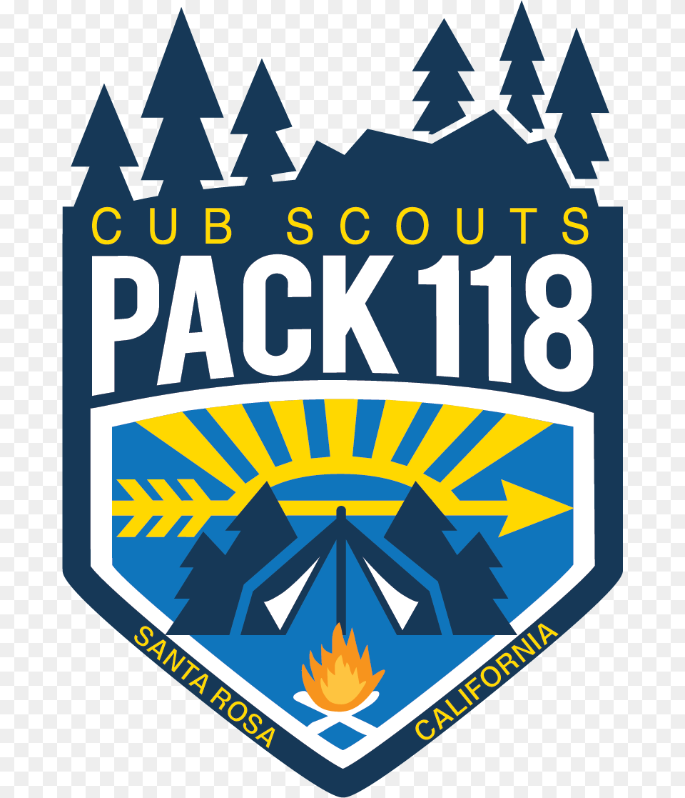 Pack Cub Scouts, Badge, Logo, Symbol, Emblem Png