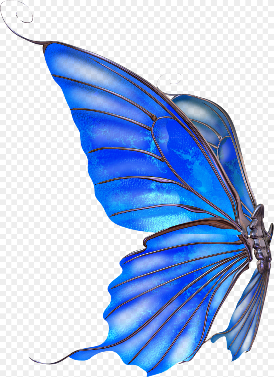 Pack De Alas Butterfly Wings Side View, Accessories, Jewelry, Animal, Bird Free Png