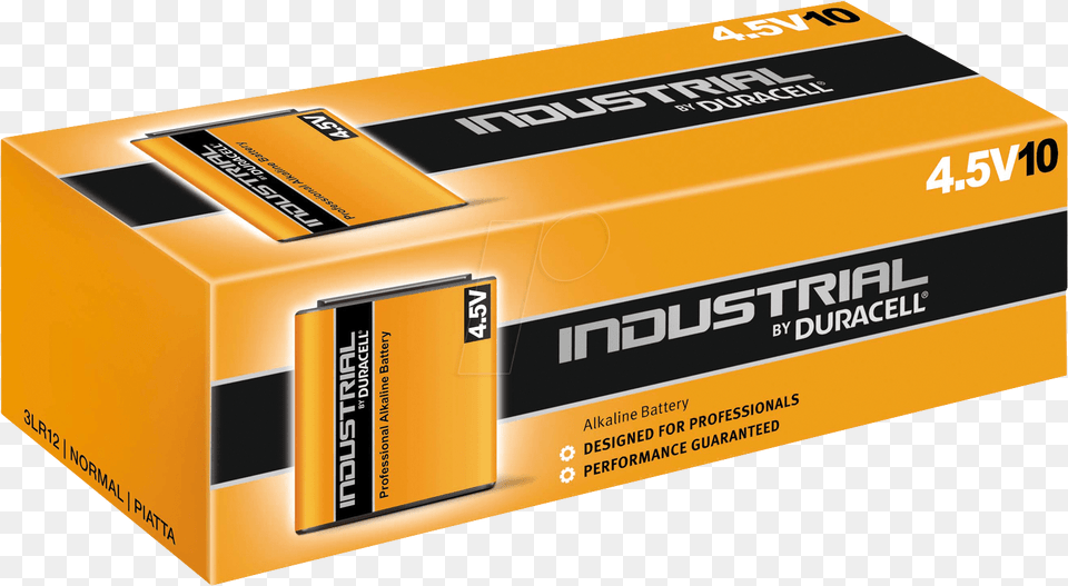 Pack Duracell Industrial Duracell 45 V Industrial, Box, Cardboard, Carton, Package Free Png