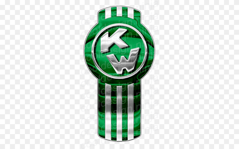 Pack Greenchrome Kenworth Emblem Skins Logo Kenworth, Symbol, Can, Tin Png Image