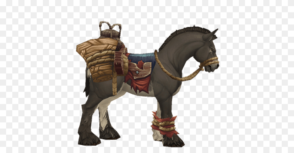 Pack Mule Warcraft Mounts, Animal, Horse, Mammal Png