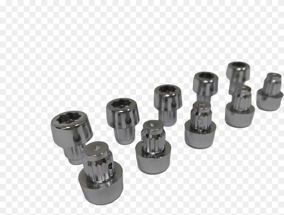 Pack Of Chrome Socket Head Rivet Inserts Wheel, Chess, Game, Adapter, Electronics Png Image