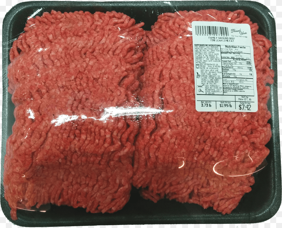 Pack Of Ground Beef Free Png Download