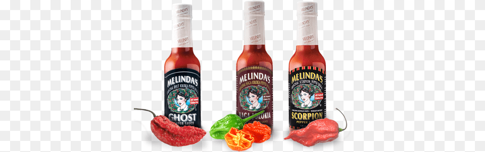 Pack Of Melindas Original Scorpion Pepper Sauce, Food, Ketchup Free Png Download