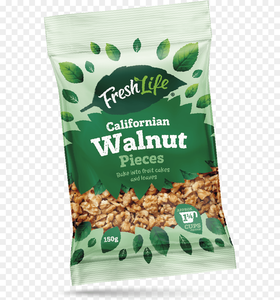 Pack Walnutpieces Almond, Food, Nut, Plant, Produce Free Png Download