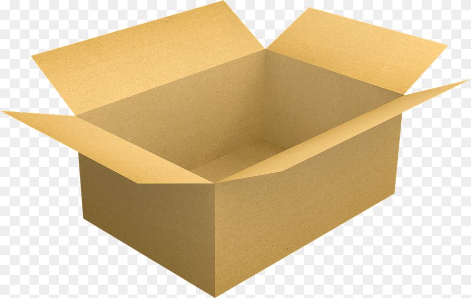 Package Box Image Cardboard Box, Carton, Package Delivery, Person Free Png Download