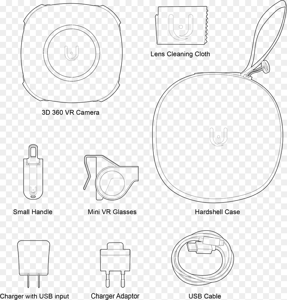 Package Contents Circle, Gray Png