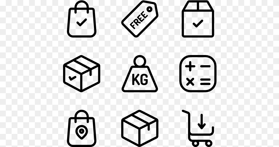 Package Delivery, Gray Free Png