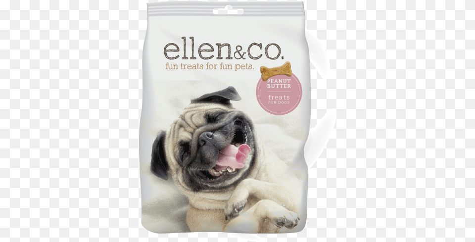 Package Design Pet Food By Ellen Degeneres Brand And Pug Posters, Animal, Canine, Dog, Mammal Png