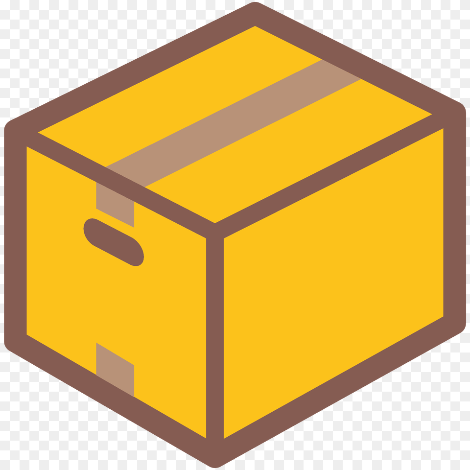 Package Emoji Clipart, Box, Cardboard, Carton, Package Delivery Png Image