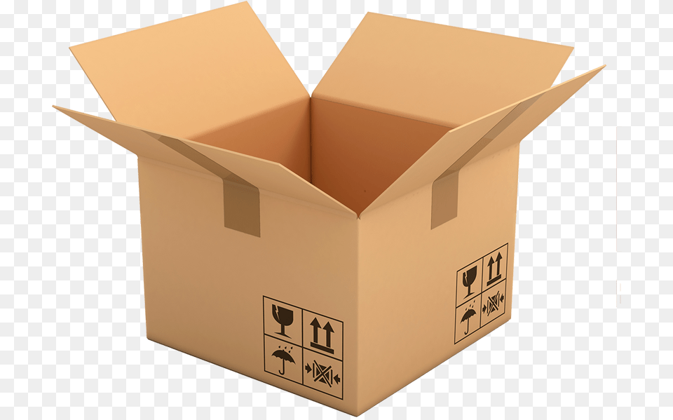 Package Icon 3d Cardboard Box, Carton, Package Delivery, Person, Mailbox Free Transparent Png