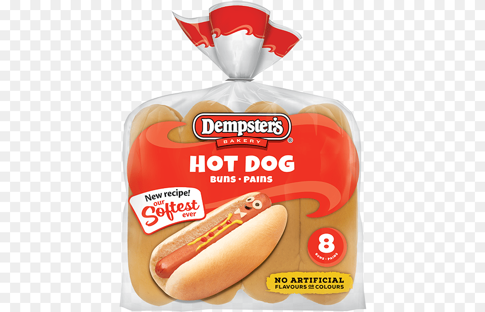 Package Of Hot Dog Buns, Food, Hot Dog, Cup, Ketchup Png