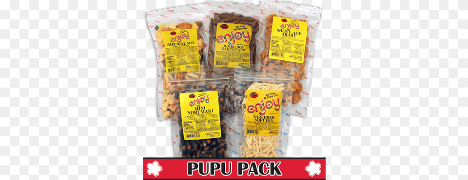 Package Pupupack Hawaiian Snacks, Food, Snack, Produce Png