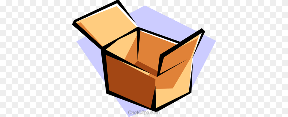 Package Royalty Vector Clip Art Illustration, Box, Cardboard, Carton, Package Delivery Png