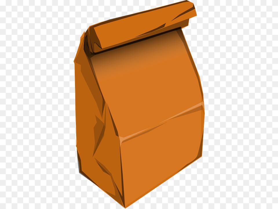 Package Vector Packaging Svg Library Cartoon Brown Paper Bag Transparent Background, Box, Cardboard, Carton, Package Delivery Free Png Download