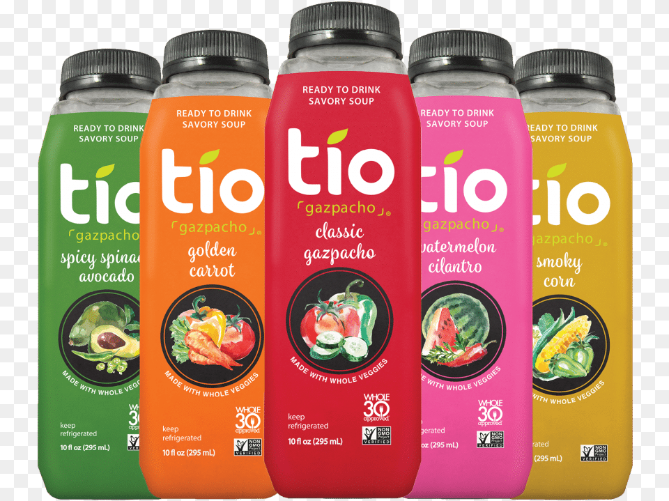 Packaging Gazpacho, Beverage, Juice, Can, Tin Free Png