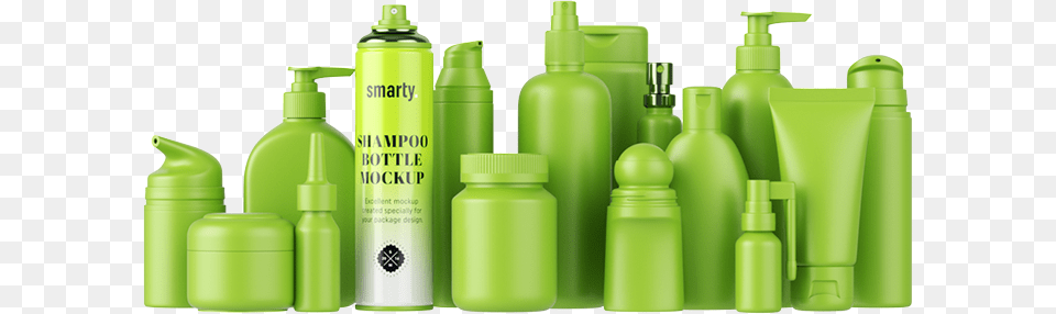 Packaging Mock Up39s Smarty Mockup, Bottle, Green, Lotion, Shaker Png