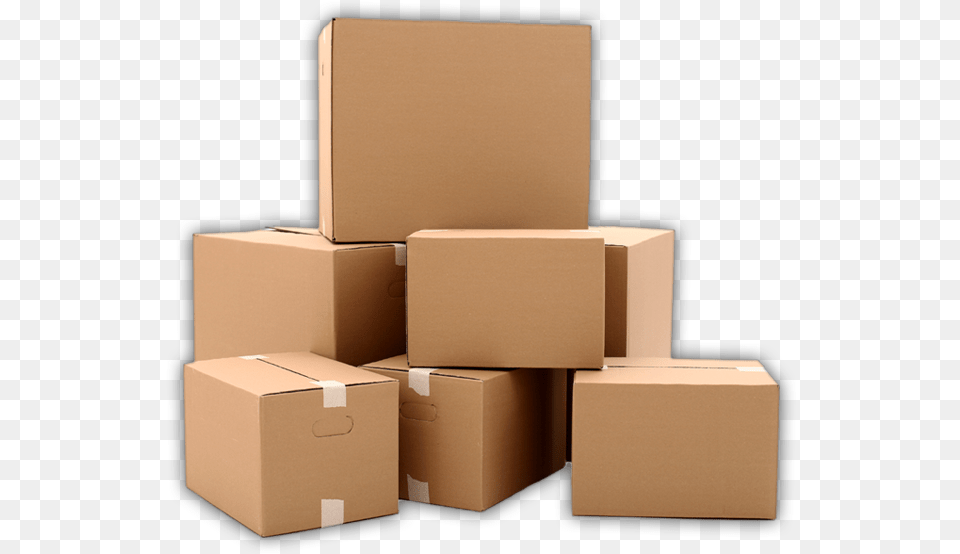Packed Moving Boxes Transparent Background Boxes, Box, Cardboard, Carton, Package Png Image